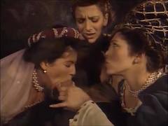 Medieval group sex--hot blowjobs